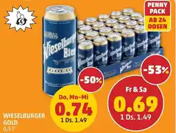 PENNY Wieselburger gold Angebot