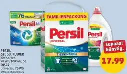 PENNY Persil gel od. pulver, Discs Angebot