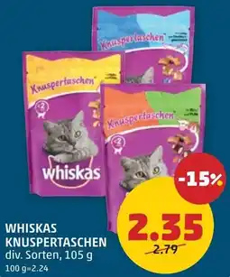 PENNY Whiskas knuspertaschen Angebot