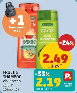PENNY Fructis shampoo Angebot