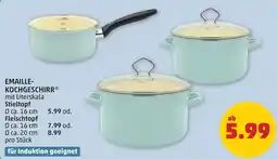 PENNY Emaille- kochgeschirr Stieltopf Angebot