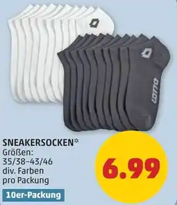 PENNY Sneakersocken Angebot