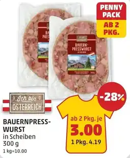 PENNY Bauernpress- wurst Angebot