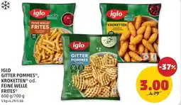 PENNY Iglo gitter pommes, kroketten od. feine welle frites Angebot