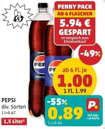 PENNY Pepsi Angebot