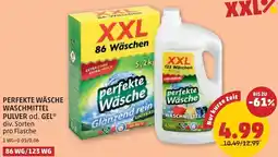 PENNY Perfekte wäsche waschmittel pulver od. gel Angebot