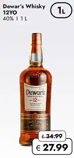 Travel FREE Dewar's Whisky 12YO Angebot