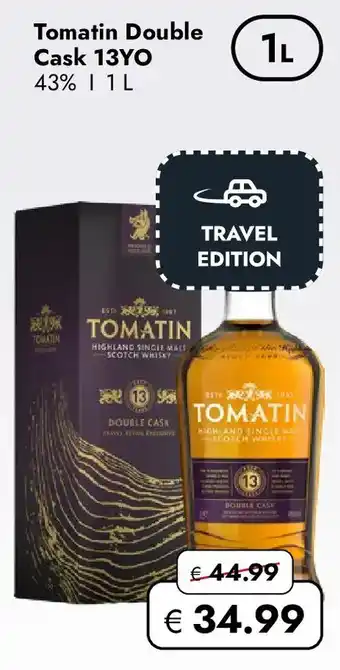 Tomatin Double Cask 13YO 43%