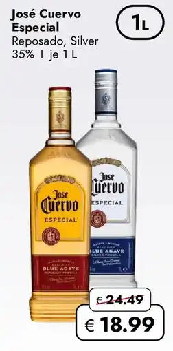 Travel FREE José Cuervo Especial Reposado, Silver 35% Angebot