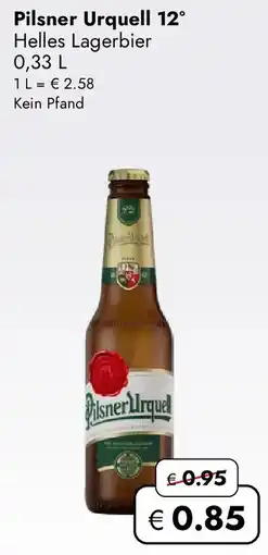 Travel FREE Pilsner Urquell 12° Helles Lagerbier Angebot