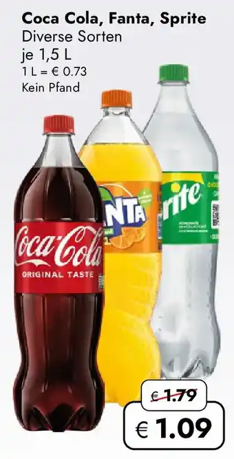 Travel FREE Coca Cola, Fanta, Sprite Angebot