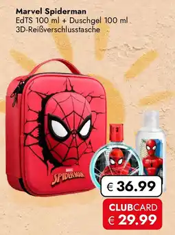Travel FREE Marvel Spiderman Angebot