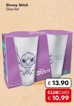 Travel FREE Disney Stitch Glas-Set Angebot