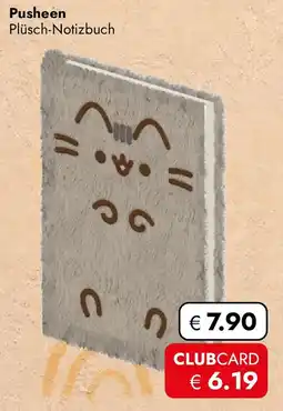 Travel FREE Pusheen Plüsch-Notizbuch Angebot