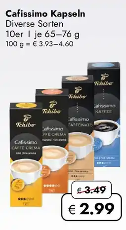 Travel FREE Cafissimo Kapseln Angebot