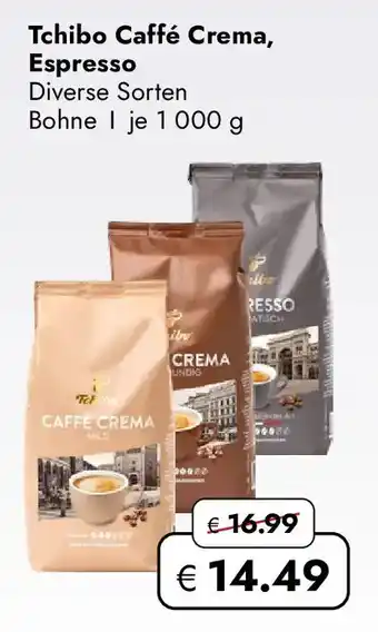 Travel FREE Tchibo Caffé Crema, Espresso Angebot