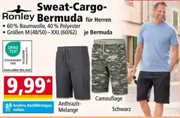 Norma Sweat-Cargo- Bermuda für Herren Angebot