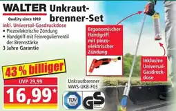 Norma WALTER Unkraut- brenner-Set Angebot