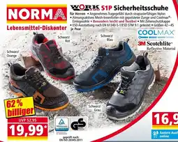 Norma WORK S1P Sicherheitsschuhe Lebensmittel-Diskonter Angebot