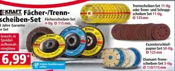 Norma Fächer-/Trenn- scheiben-Set Angebot