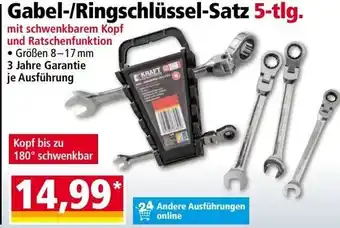 Norma Gabel-/Ringschlüssel-Satz Angebot