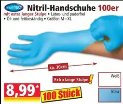 Norma Nitril-Handschuhe Angebot