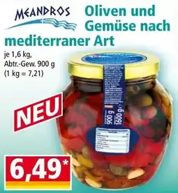 Norma Oliven und Gemüse nach mediterraner Art Angebot