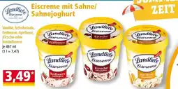 Norma Eiscreme mit Sahne/ Sahnejoghurt Angebot
