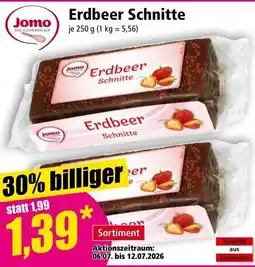 Norma Erdbeer Schnitte Angebot