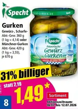 Norma Gurken Angebot