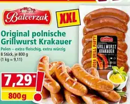Norma Original polnische Grillwurst Krakauer Angebot