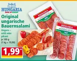 Norma Original ungarische Bauernsalami Angebot