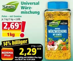 Norma Polen - mit Gemüse Angebot
