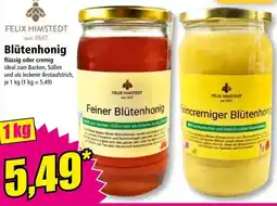 Norma Blütenhonig flüssig oder cremig Angebot