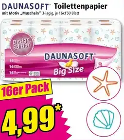 Norma DAUNASOFT Toilettenpapier Angebot