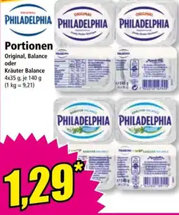 Norma Portionen Original, Balance oder Kräuter Balance Angebot