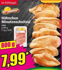 Norma Hähnchen Minutenschnitzel Angebot