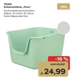 ZOO & Co Trixie Katzentoilette Pavo Angebot