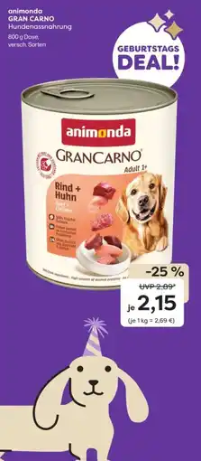 ZOO & Co Animonda gran carno Angebot