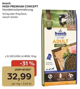 ZOO & Co Bosch high premium concept hundetrockennahrung Angebot