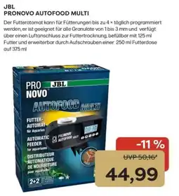 ZOO & Co Jbl pronovo autofood multi Angebot