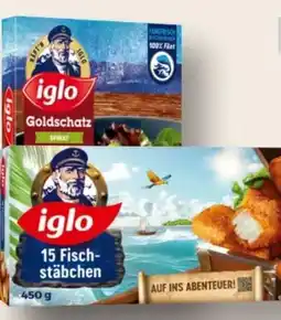 MPreis Iglo Fischstäbchen Angebot