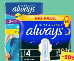 MPreis Always Ultra Binden Angebot