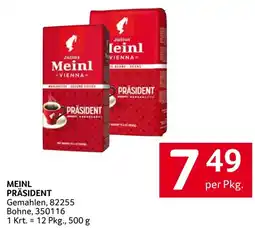 Transgourmet Julius Meinl Präsident Angebot