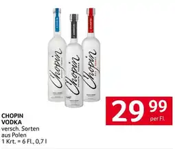 Transgourmet Chopin Vodka Angebot