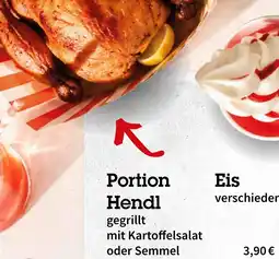 Der Grissemann Portion Hendl Angebot