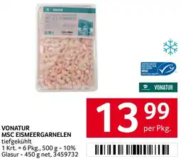 Transgourmet Vonatur msc eismeergarnelen Angebot