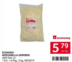 Transgourmet Economy mozzarella gerieben Angebot