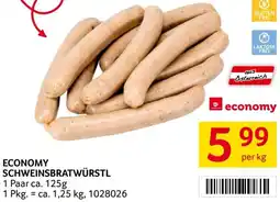 Transgourmet Economy schweinsbratwürstl Angebot