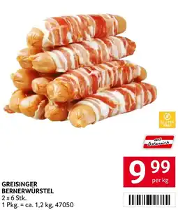 Transgourmet Greisinger bernerwürstel Angebot